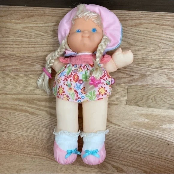 Vintage Fisher Price Puffalump Kids Doll 1992 Pink